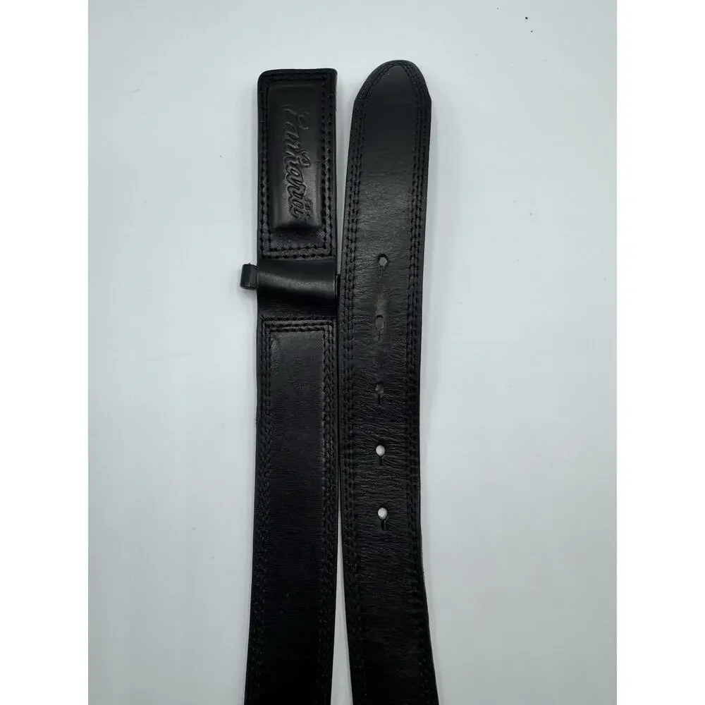 Carhartt Black Bridle Leather Scratchless Belt for Men Size 36